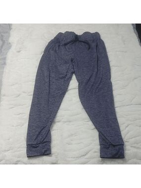 Real Essentials Purple Soft Cropped Joggers Sweatpants w Pockets Girls Med